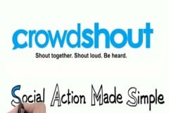 Crowdshout puts social action in the palm of your hand