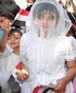 Over 35,000 children are forced into marriage every day