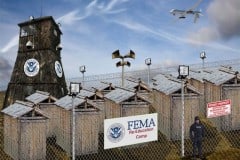 FEMA Camp has begun: Homeless First!