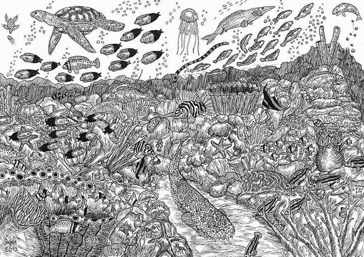 11-Year-Old Child Prodigy Creates Stunningly Detailed Drawings Bursting With Life (1)