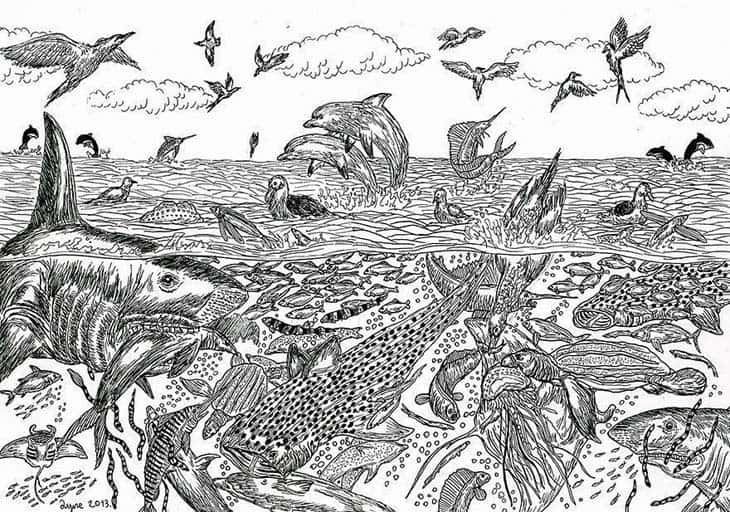 11-Year-Old Child Prodigy Creates Stunningly Detailed Drawings Bursting With Life (12)