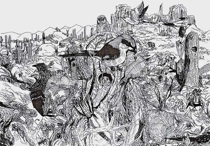 11-Year-Old Child Prodigy Creates Stunningly Detailed Drawings Bursting With Life (8)