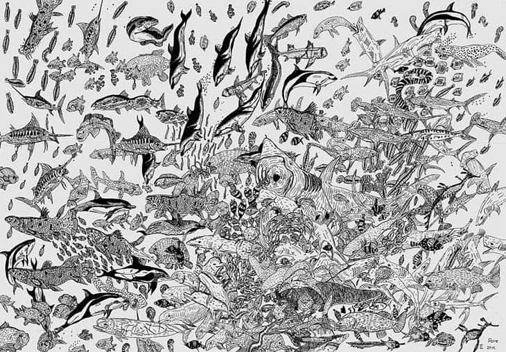 11-Year-Old Child Prodigy Creates Stunningly Detailed Drawings Bursting With Life (9)