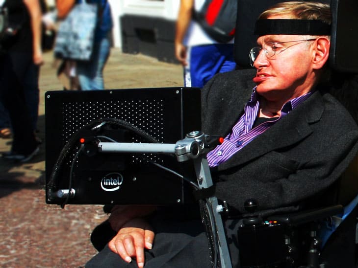 Image Credit: Wikipedia/ Doug Wheller - Stephen Hawking