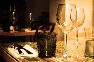 Table Restaurant Furniture Glass Wine Drink