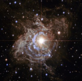A Hubble Space Telescope image of a variable star called RS Puppis.  Credit: Scientific American