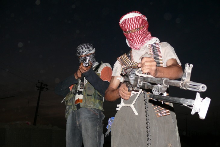 Anti-American insurgents in Iraq. Credit: Wikipedia, CC license