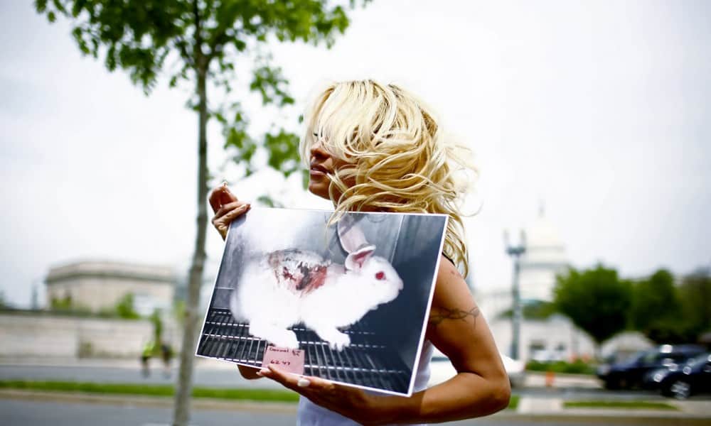 Pam Anderson Partners With PETA To ‘Veganize’ Prison Meals In Louisiana