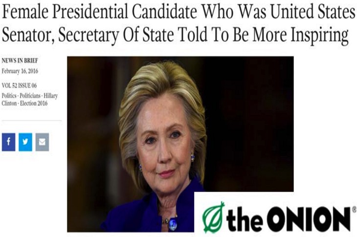 Clinton’s Top Donor Buys ‘The Onion’, Immediately Starts Posting Propaganda