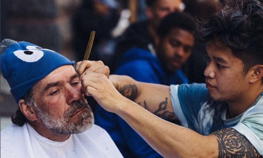 Upscale NYC Hair Stylist Helps City’s Homeless In Unique Way