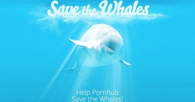 Photo: Pornhub Save The Whales