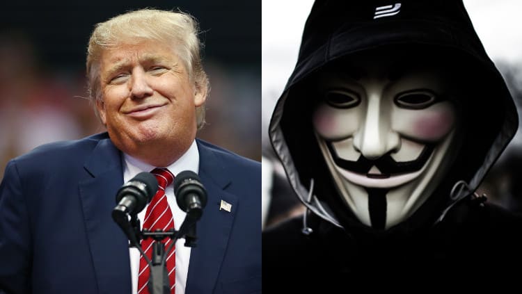 First Attack: Anonymous Leaks Trump’s Social Security Number, Private Personal Info