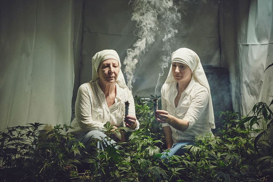 19 Stunning Photos Of Nuns Who Grow Weed To Heal The World