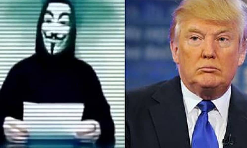 Anonymous Declares ‘Total War’ On Donald Trump [Video]