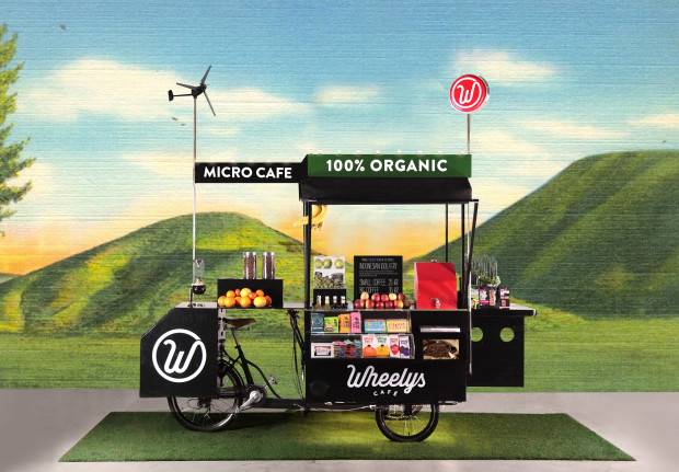 Eco-Friendly Micro-Café Purifies The Air And Recycles Coffee Grounds Into Flowers