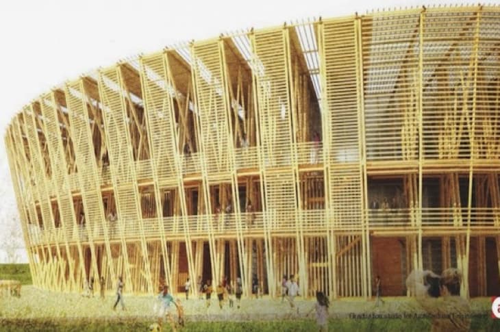 Bamboo Stadium Designs Could Make Stainless Steel Obsolete
