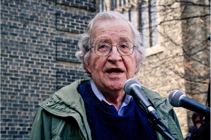 Noam Chomsky: The Rise Of Trump Caused By Fear Mongering And “Breakdown Of Society”