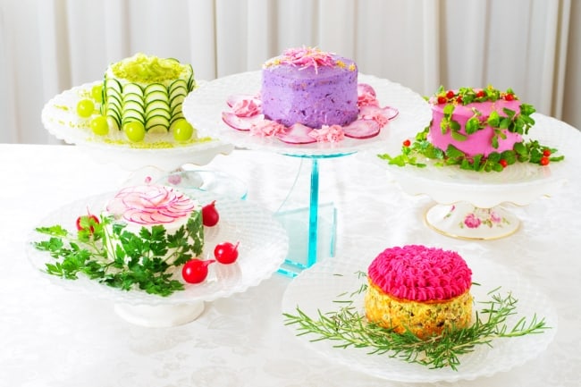 Salad Cakes Taste As Good As They Look, And Are Enticing People To Eat More Vegetables