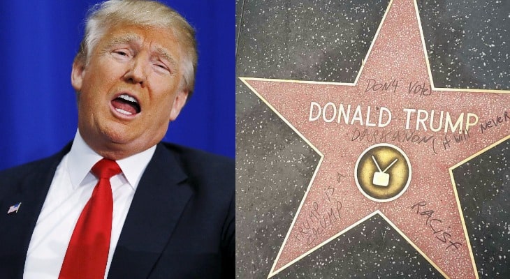 Donald Trump’s ‘Walk Of Fame’ Star May Be Removed Because People Keep Urinating On It
