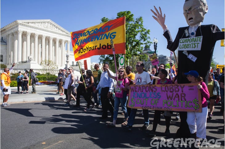Breaking: Greenpeace Executive Director Arrested In D.C. During Non-Violent Protest