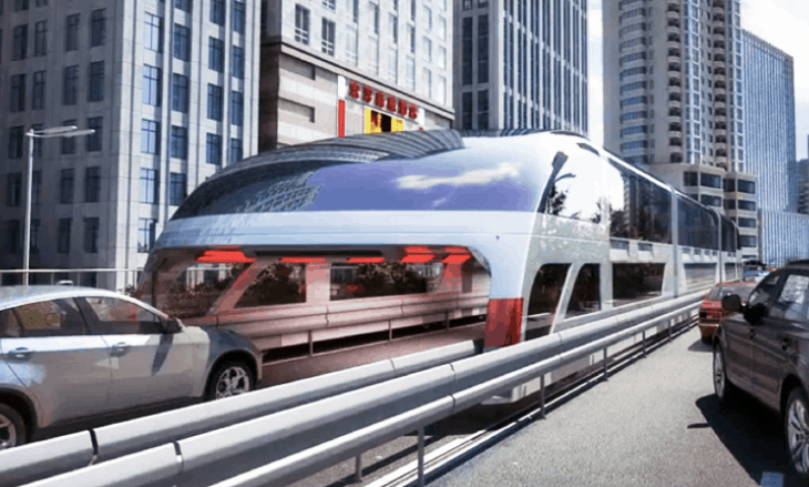 The Transit Elevated Bus Paves The Way For A Greener And Faster Commute