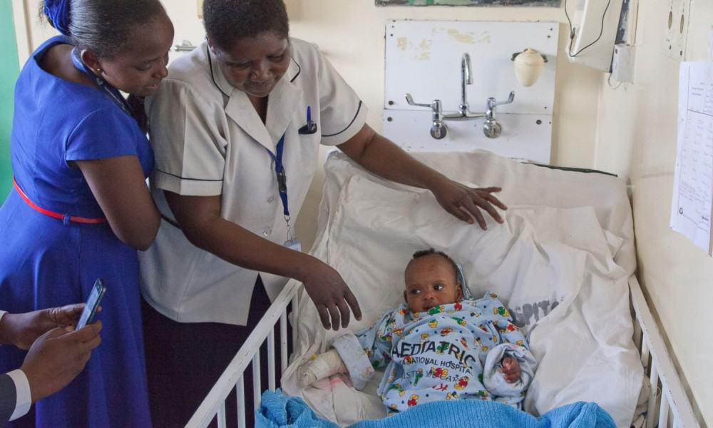 Baby Rescued From Rubble Four Days After Building Collapse In Kenya