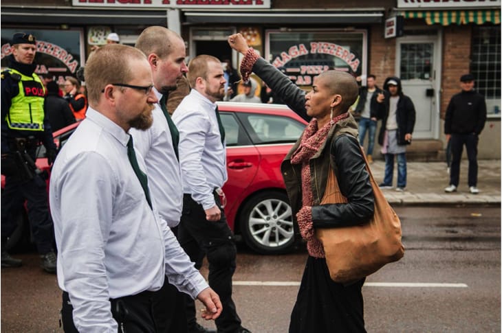 One Woman Stood Up To 330 Neo-Nazis And Is Now The Face Of Anti-Fascism In Sweden