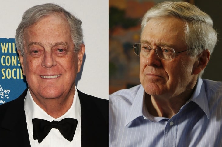 New Koch-Backed Bill That Could Further Disguise Campaign Donations Is Making Its Way Through Congress