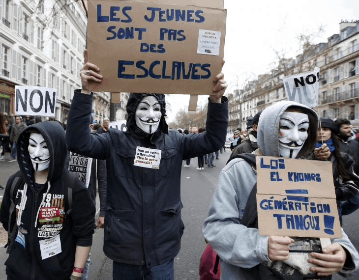 France In Turmoil As Workers Protest New Labor Laws