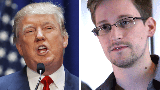 Edward Snowden Taunts Donald Trump For Refusing To Debate Bernie Sanders