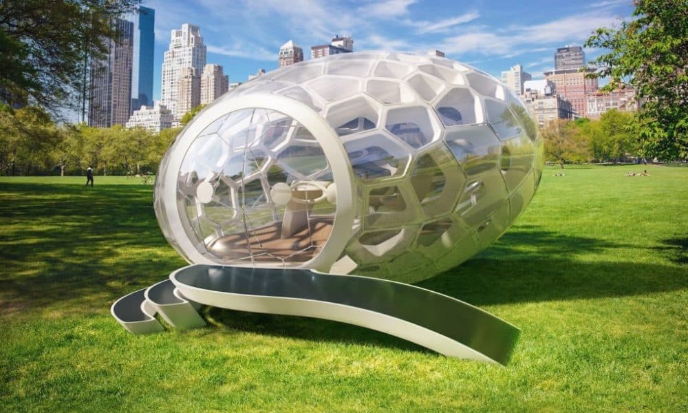 This Eco-Friendly Pod Allows You To Work Comfortably Nearly Anywhere! [Watch]