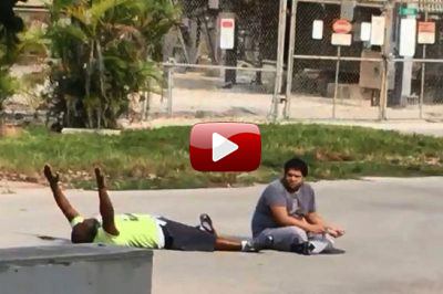 Breaking: Video Shows Cooperative, Unarmed Black Man Being Shot By Cop