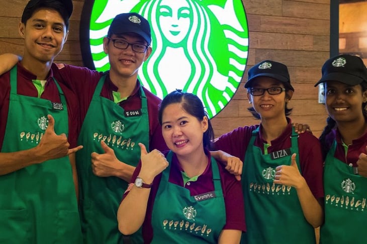 It Might Look Like Your Average Starbucks, But The Employees All Have One Big Thing In Common
