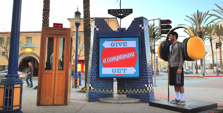 Compliment Booth Inspires People To Open Up And Say What They Feel [Must Watch]