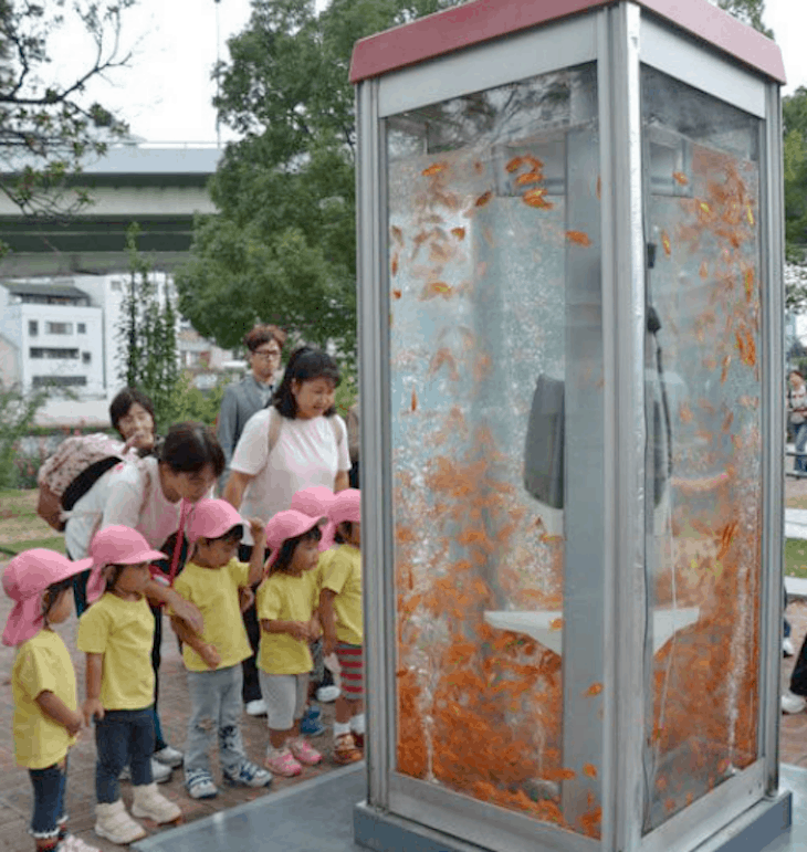 16-a-goldfish-aquarium-phone-booth