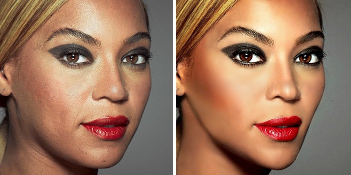 20 Before & After Images Of Celebs Reveal Society’s Unrealistic Standards Of Beauty