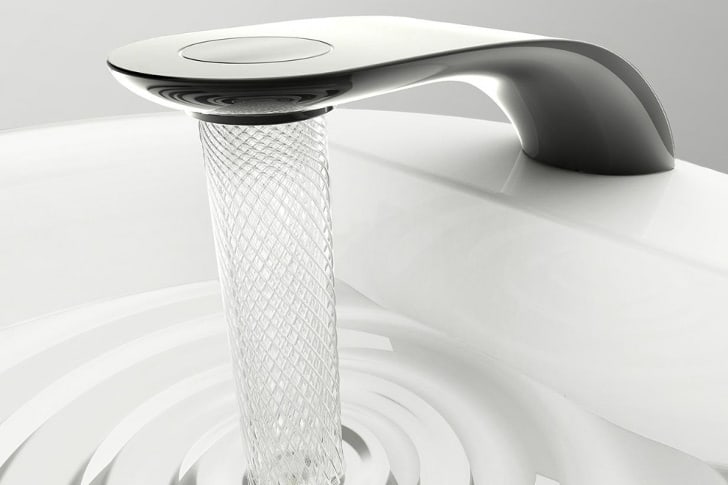 Student’s Faucet Design Saves Water By Swirling It In Gorgeous Patterns [Watch]