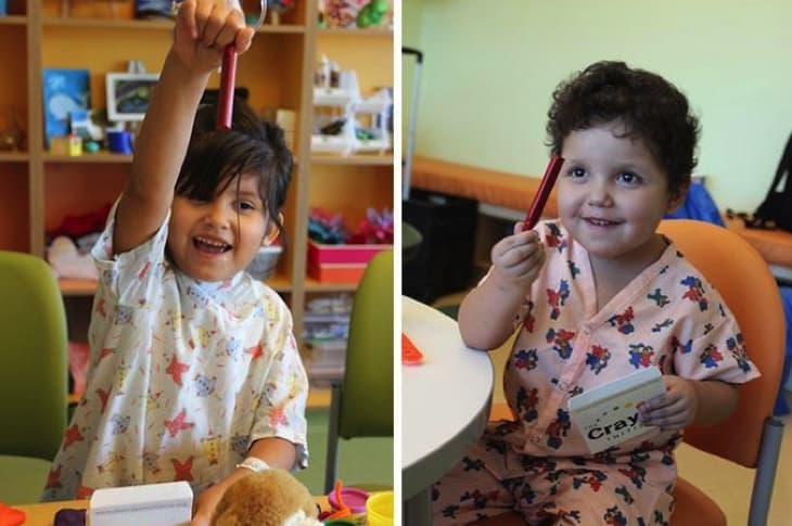 Dad Finds Genius Way To Help Kids At Children’s Hospital With Leftover Restaurant Crayons