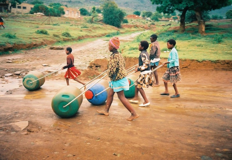 Hippo Water Roller Aids Women And Children With Daily Task Of Collecting Water