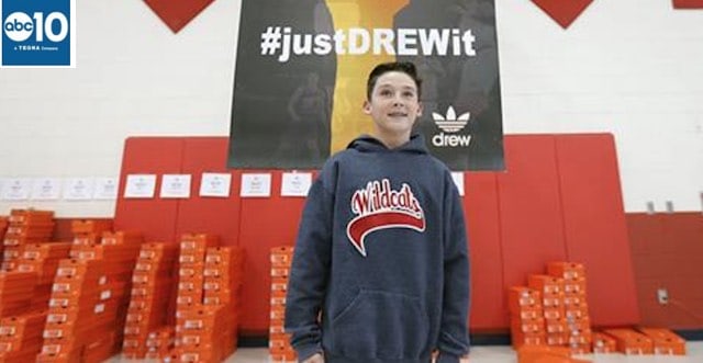 Teen Uses $25K Bar Mitzvah Money To Donate 800 Pairs Of Nike Shoes