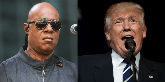 Stevie Wonder Disses Trump: Voting For Him Is Like Asking Me To Drive