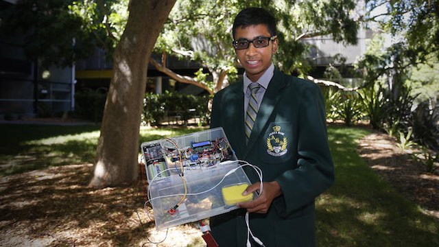 Australian Teen Develops Revolutionary Sprinkler That Will Reduce Water Waste