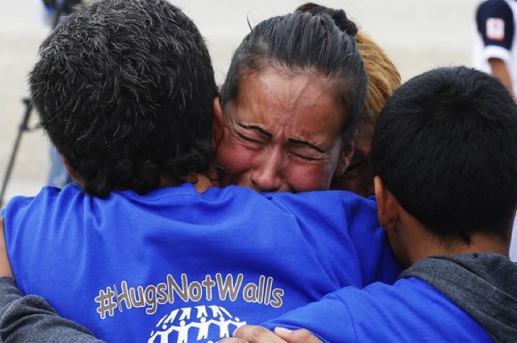“Hugs Not Walls” Allowed Family Members To Temporarily Reunite At U.S.-Mexico Border