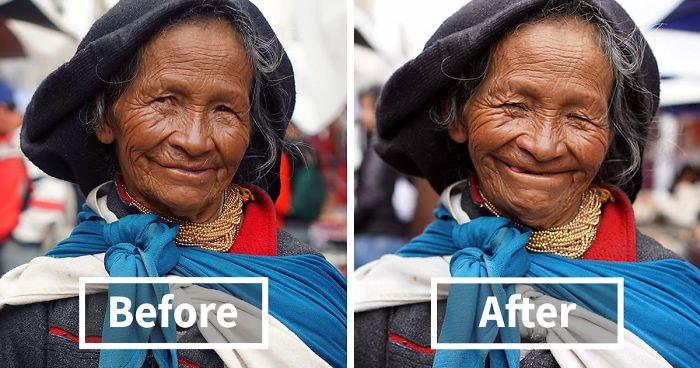 15+ Before & After Photos Of People Around The World Being Told They’re Beautiful