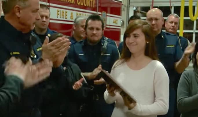 Teen Receives Award For Lifting Truck Off Her Dad With “Crazy Strength”