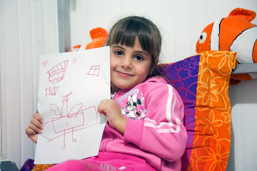 Activist Asks Refugee Children What They Want To Be When Older, This Is What They Drew