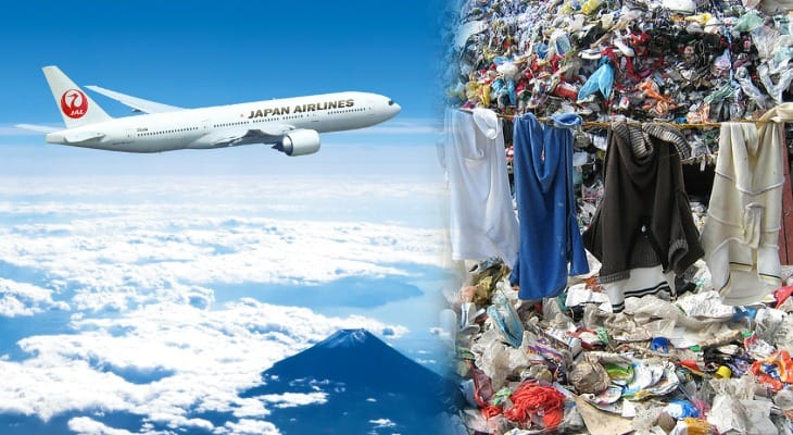 This Japanese Airline Wants To Turn Used Clothing Into Jet Fuel