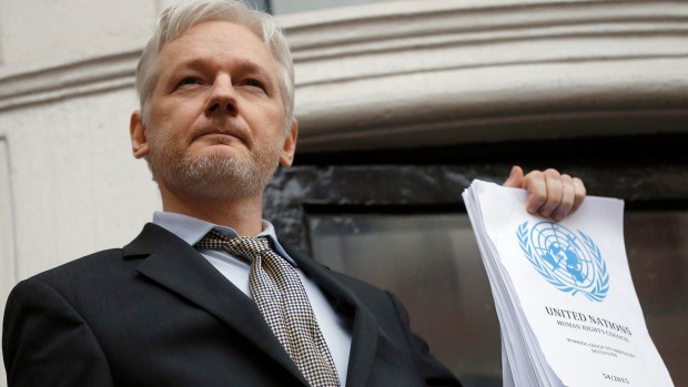UN Demands Freedom For WikiLeak’s Assange, Rules ‘Arbitrary Detention’ Must End