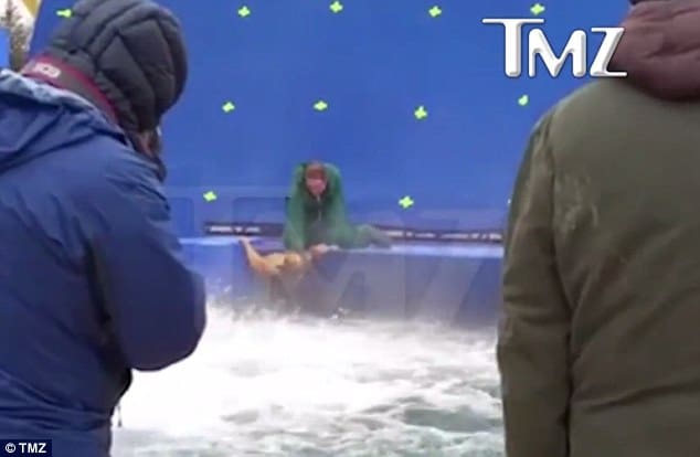 Leaked Footage Shows A Dog Being Shoved Into Gushing Water On Hollywood Film Set