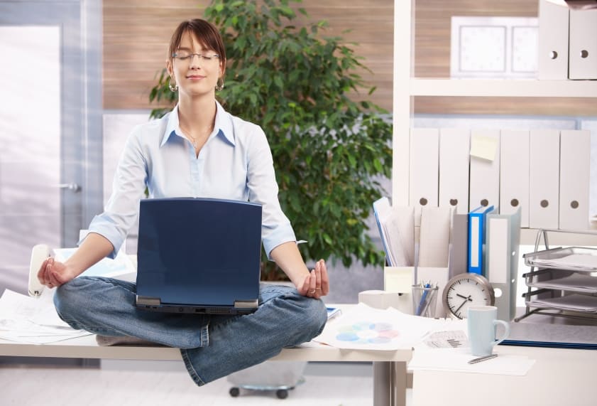 Simple Ways To Meditate At Work And Increase Productivity [Infographic]
